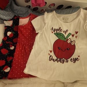 Sz 4T Tcp Apple Ss Tee Bundle Lot
